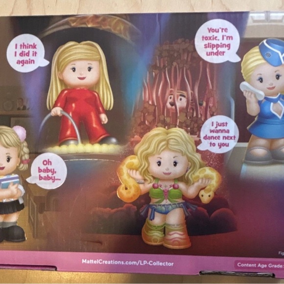 Britney Spears Fisher-Price Little People Collector Set - Picture 4 of 4